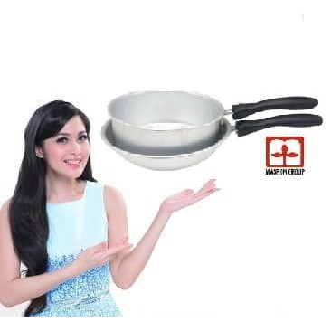 Maspion Wajan Panci Nisuka set Frypan dan Milkpan - 2 pcs