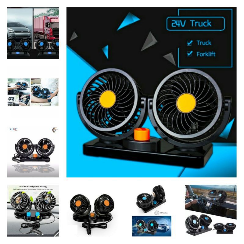 Kipas angin mobil truk 24 volt