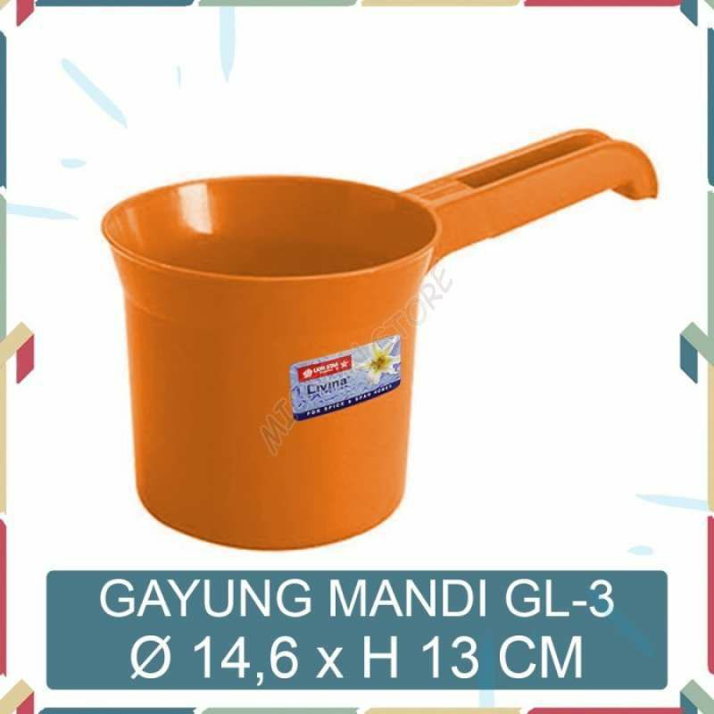 (COD/FREE ONGKIR)Gayung air mandi Lion Star GL - 3 1,5 liter asli original