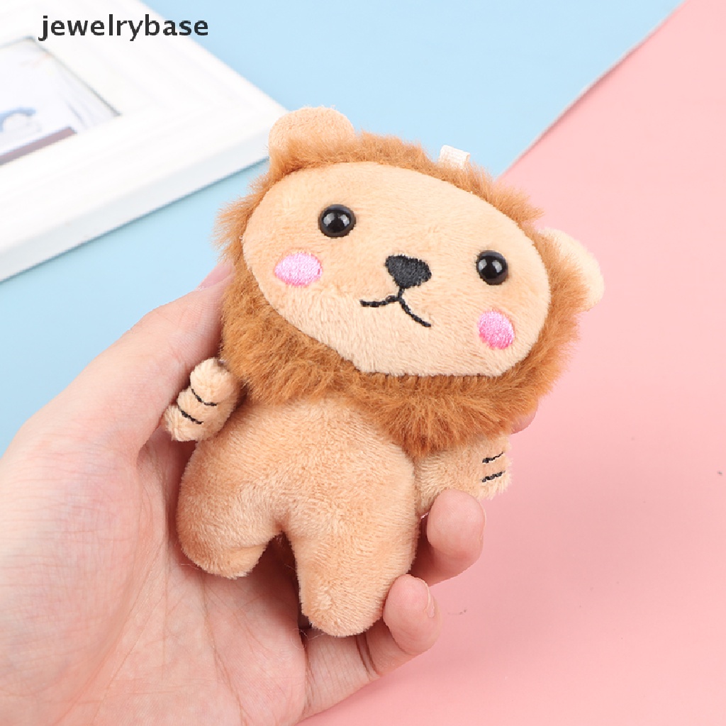 (jewelrybase) 1pc Gantungan Kunci Boneka Singa Kecil Untuk Aksesoris Tas