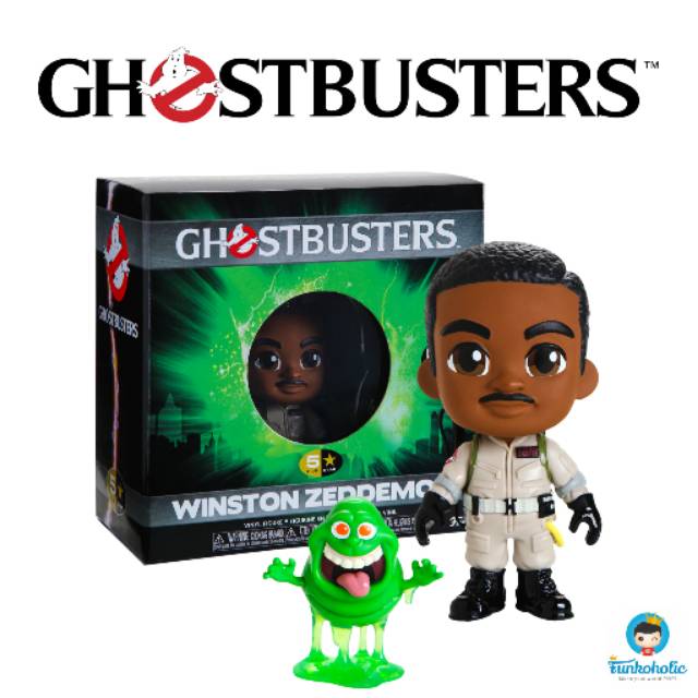 Funko 5 Star Movies Ghostbusters - Winston Zeddemore with Mini Slimer