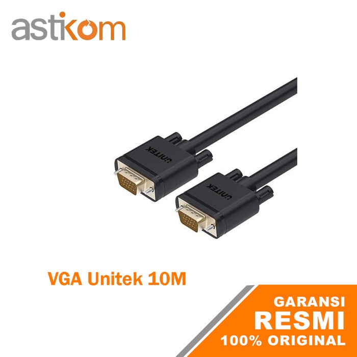 Unitek YC506G Kabel VGA Gold Plated 10 Meter