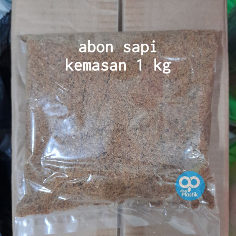 

abon sapi kemasan 1 kg