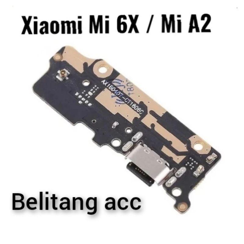 Original Konektor Papan Cas PCB Charger Xiaomi Mi 6X / Mi A2