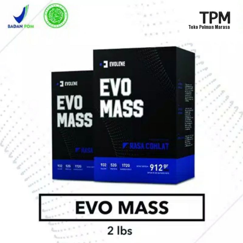 Evomass 2 lb 912 gram [Halal BPOM]