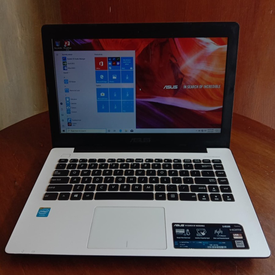 ASUS X453MA N2840 RAM2GB HDD500GB Win10 Second