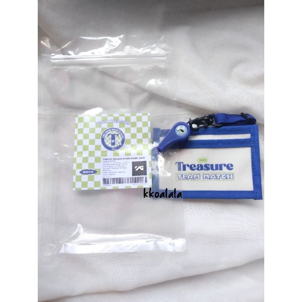 [BOOKED][CLEARANCE SALE]ID card holder treasure team tmatch white ver