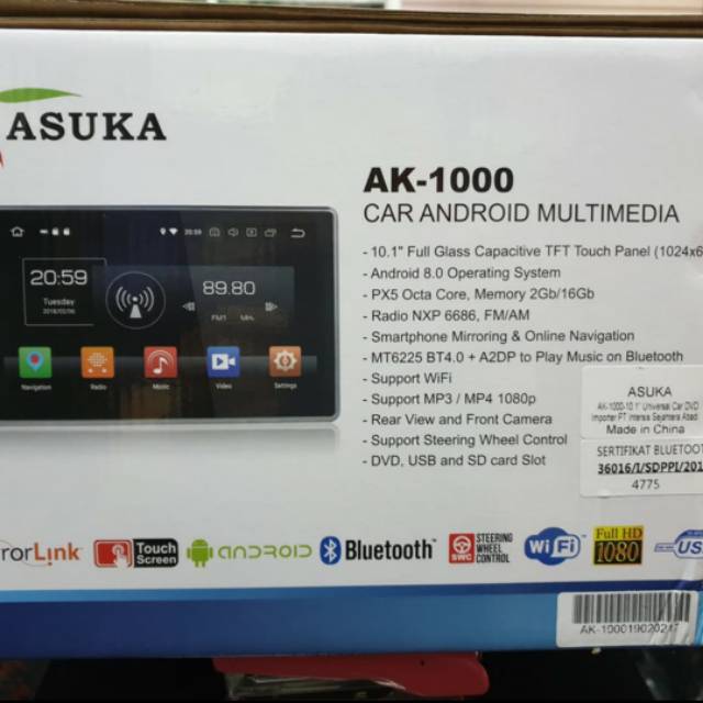 Asuka AK- 1000 android mobil universal