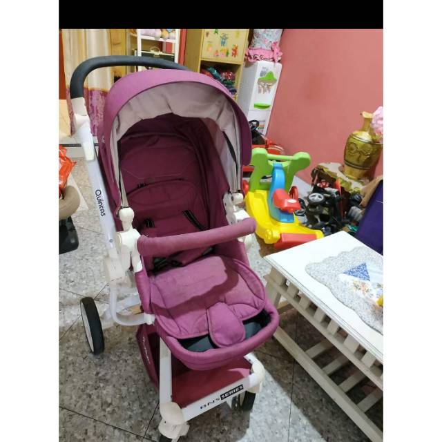 Preloved Stroller Cocolatte Quintas Ungu
