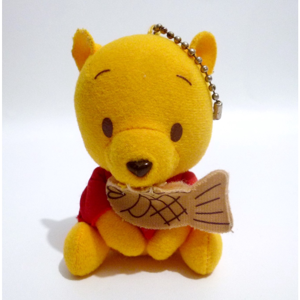 Gantungan Boneka Pooh Taiyaki Original Disney Baby Jepang Region