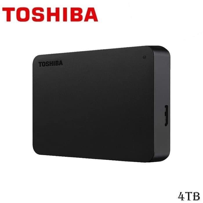 HDD EXTERNAL TOSHIBA CANVIO BASIC 4TB / HARDDISK 4 TB USB 3.0 PORTABLE GARANSI RESMI