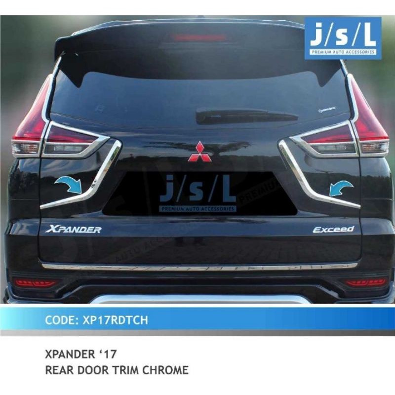 Garnish List Bagasi Xpander Chrome