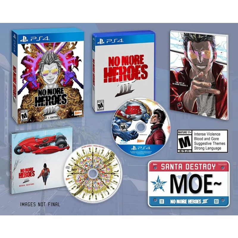 PS4 No More Heroes 3 [Day 1 Edition] (R1/English)