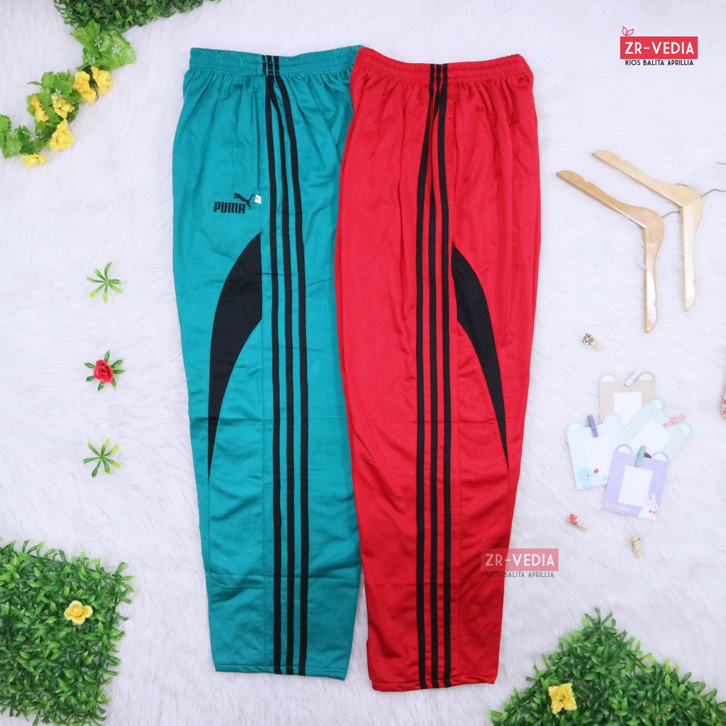 Celana Training Panjang KODE L / Celana Pria Wanita Olahraga Harian Training Sport Pants Jumbo