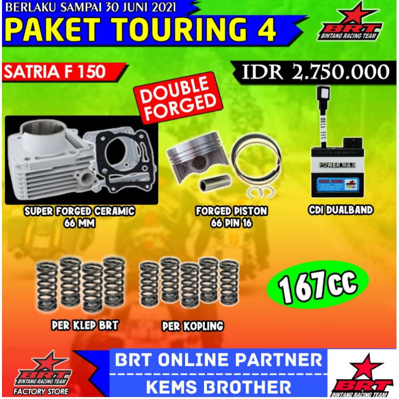 BLOK BRT SATRIA FU PAKET TOURING 4