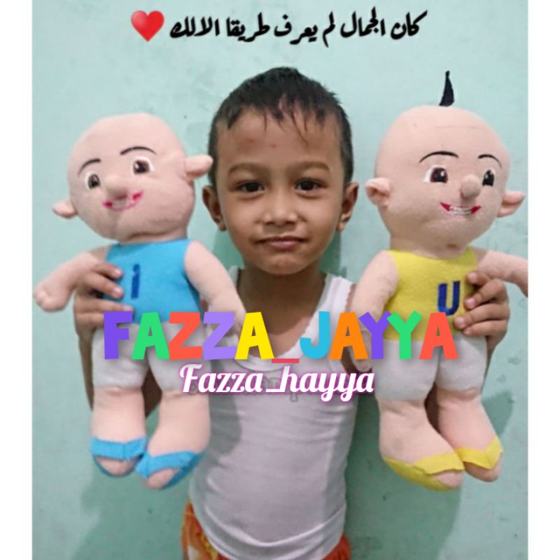 boneka Upin Ipin viral/ Sepasang Boneka Upin Ipin Kualitas Bagus Murah