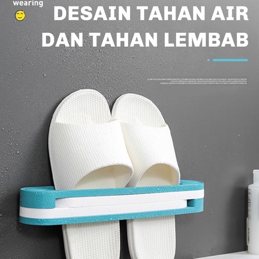 Rak sepatu / Sandal lipat serbaguna