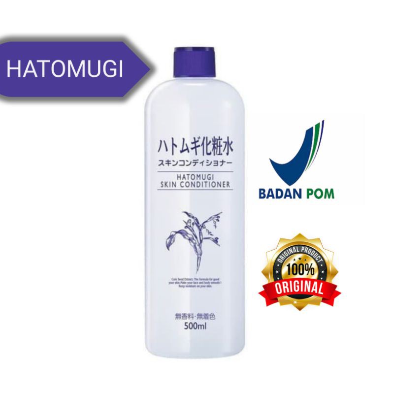BPOM AUTUMN Toner Skin Conditioner With Hatumogi Extract - 24k Gold - Aloe - Centella Toner 500ml