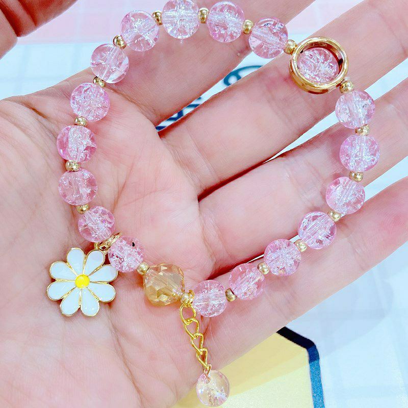 Bracelet Kristal Gelang Wanita Mutiara Free Box