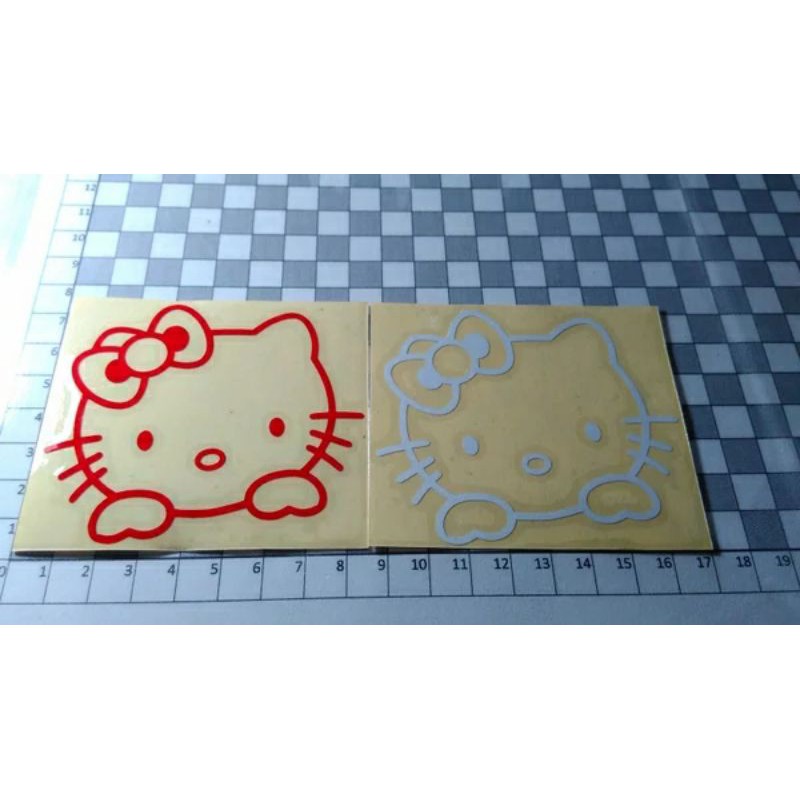 

stiker hello kitty