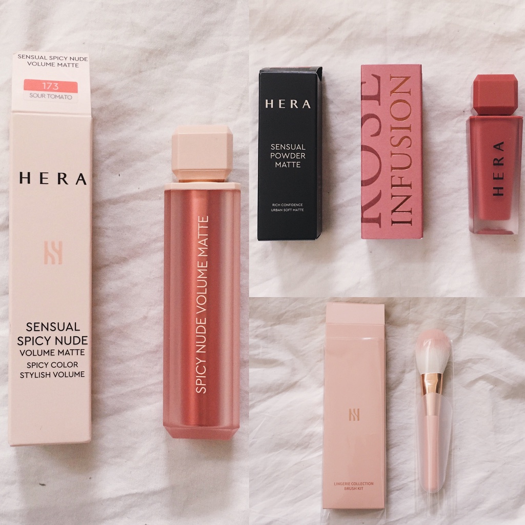 Jual freebies HERA Rose Infusion Collection Sensual Powder Matte 