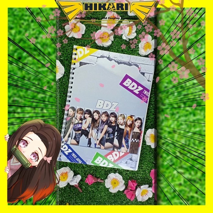 

Buku Tulis Kpop Twice 4 - polos