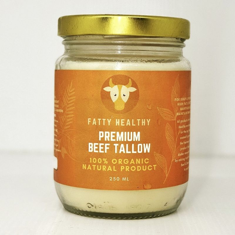 [READY-HALAL MUI&amp;PIRT] Premium Beef Tallow | Minyak Lemak Sapi Grass-fed Pure Freshly Made | Minyak MPASI Lemak Tambahan | BB Booster | MPASI