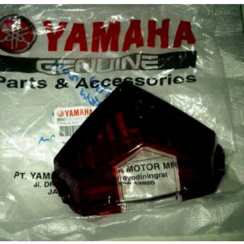 mika stop/ kaca lampu belakang yamaha aerox 125 lc ori yamaha