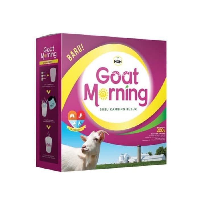 

Susu kambing ettawa Goat Morning 100% ETAWA kualitas PREMIUM