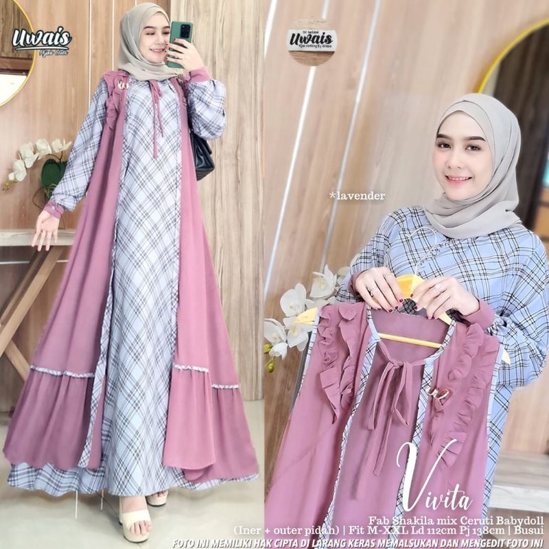 VIVITA ORIGINAL UWAIS FASHION MURAH SOLO