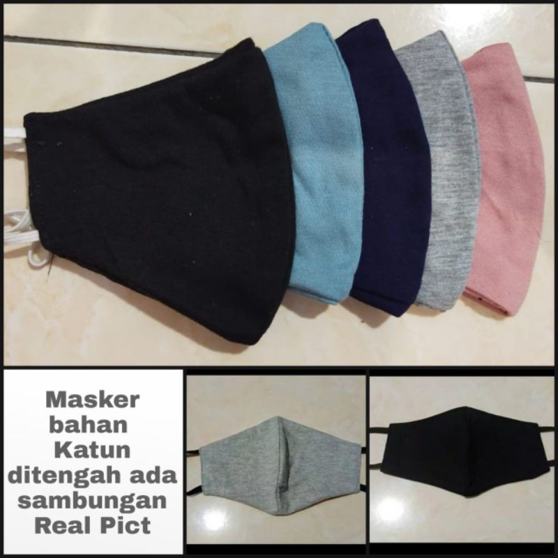 Masker Kain Tali Karet Bisa Di Cuci Shopee Indonesia