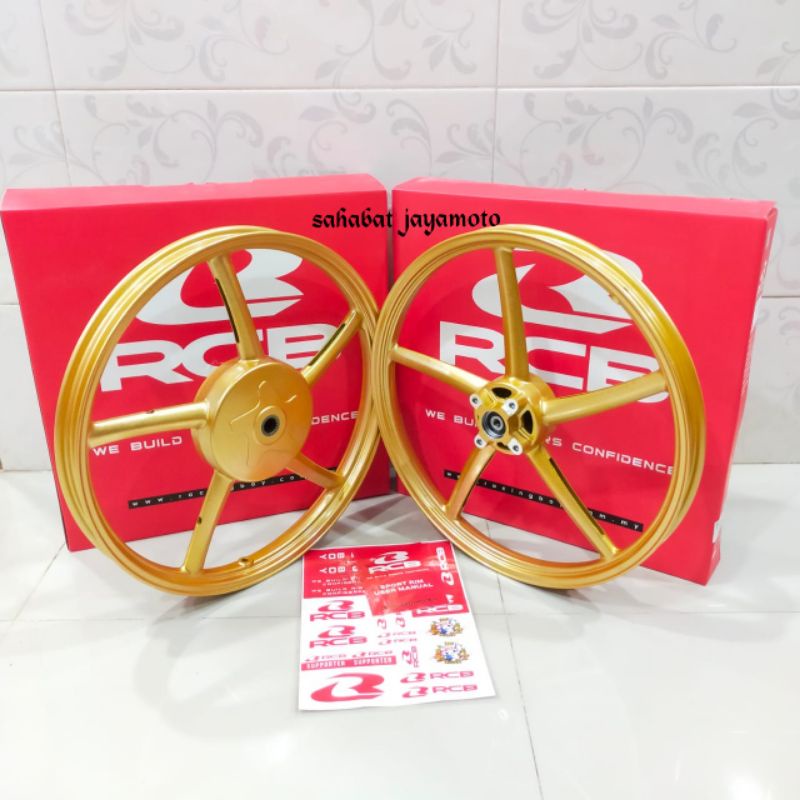 Velg RCB SP522 Depan Belakang Ring17 Mio Nouvo Fino