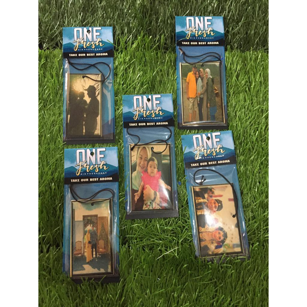 Parfum Mobil Custom - Bentuk Kotak - One Freshener
