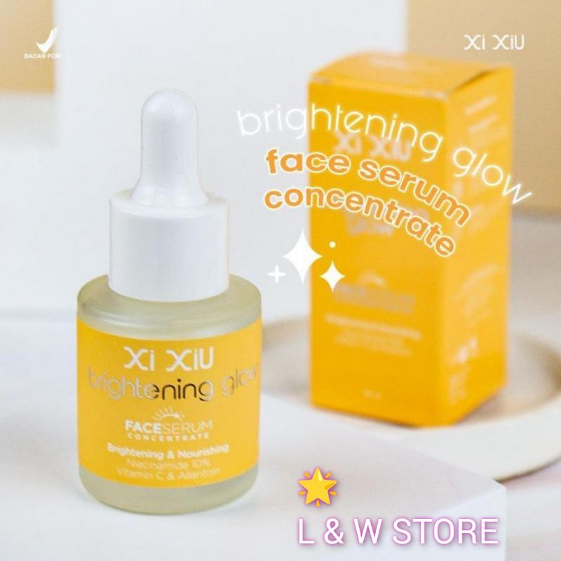 Xi XiU BRIGHTENING GLOW FACE SERUM 20ml