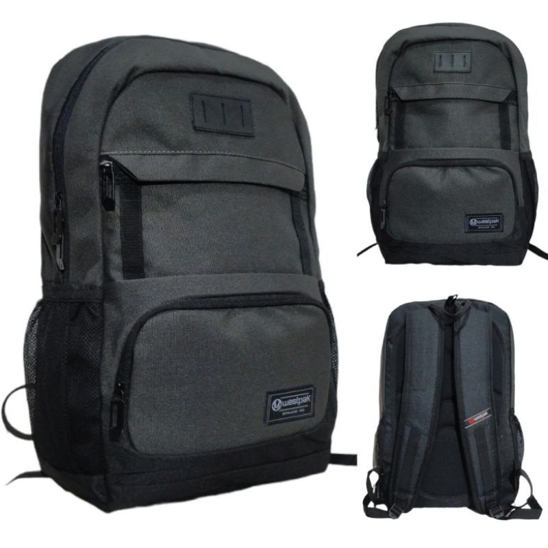 tas ransel laptop sporty vintage - daypack - backpack westpak 63WP722 original free rain cover