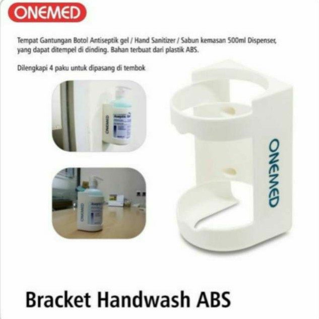 Bracket Aseptic Gel ABS Onemed / Onemed Bracket Hand Sanitizer ABS