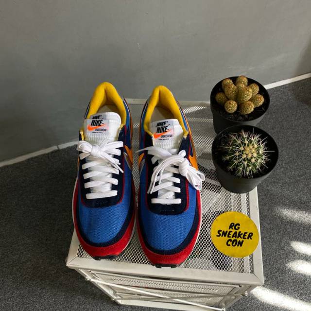 Nike LD waffle sacai "blue multi"