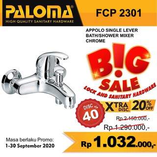 Faucet PALOMA FCP 2301 Keran Kran Air Panas Dingin Bak Faucet PALOMA FCP 2301 Keran Kran Air Panas Dingin Bak