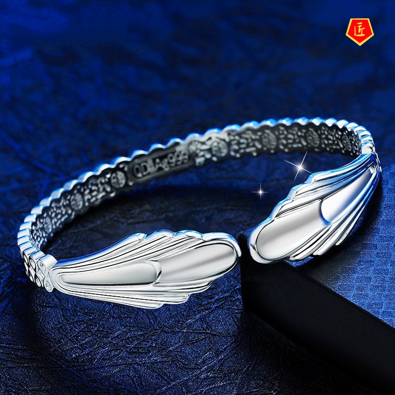 [Ready Stock]Fashion Simple Mermaid Silver Bracelet for Women