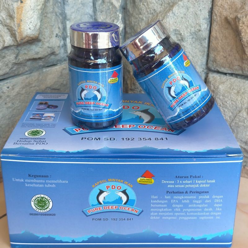 Minyak ikan PDO asli original