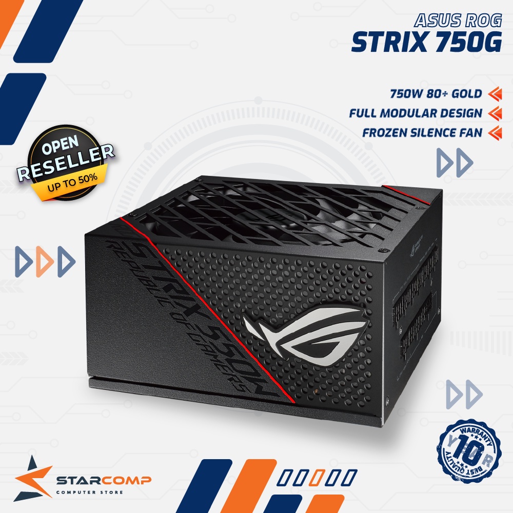 ASUS ROG STRIX 750G Fully Modular 80 Plus Gold 750W PSU 750 G