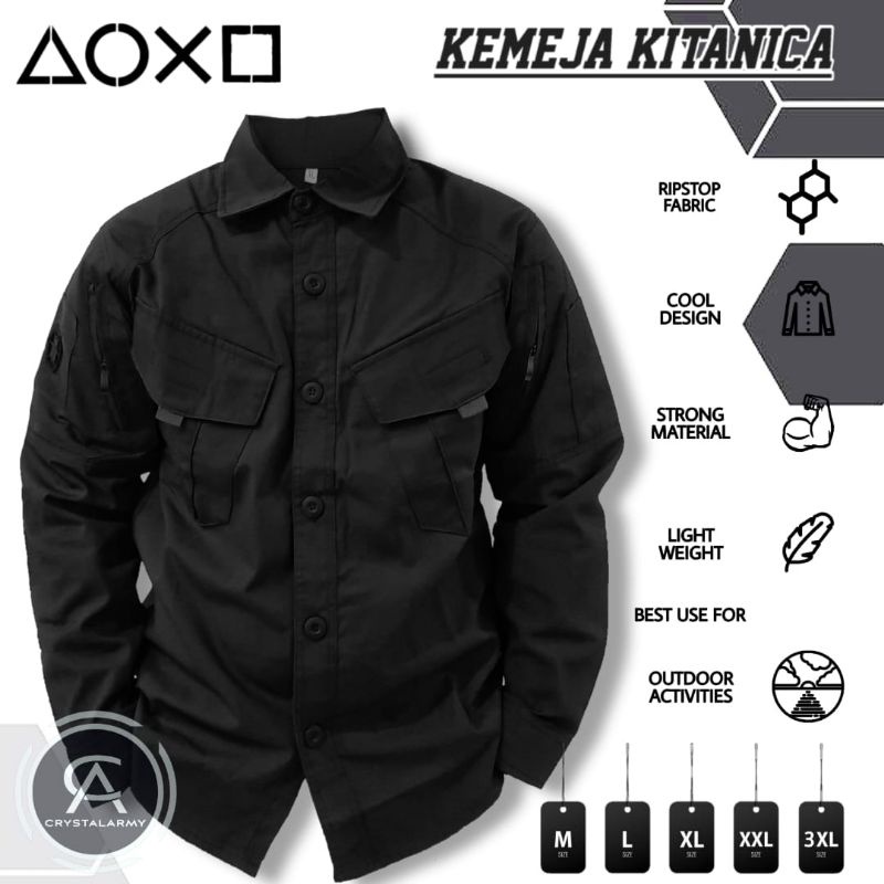 kemeja tactical KTNC - kemeja formal - kemeja parka tactical - kemeja lapangan