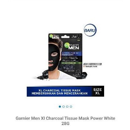Garnier men mask Charcoal