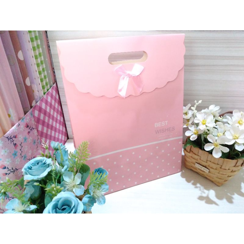 Paperbag lucu ukuran 28x15x37cm