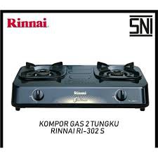 Kompor Gas Rinnai 2 Tungku RI 302S