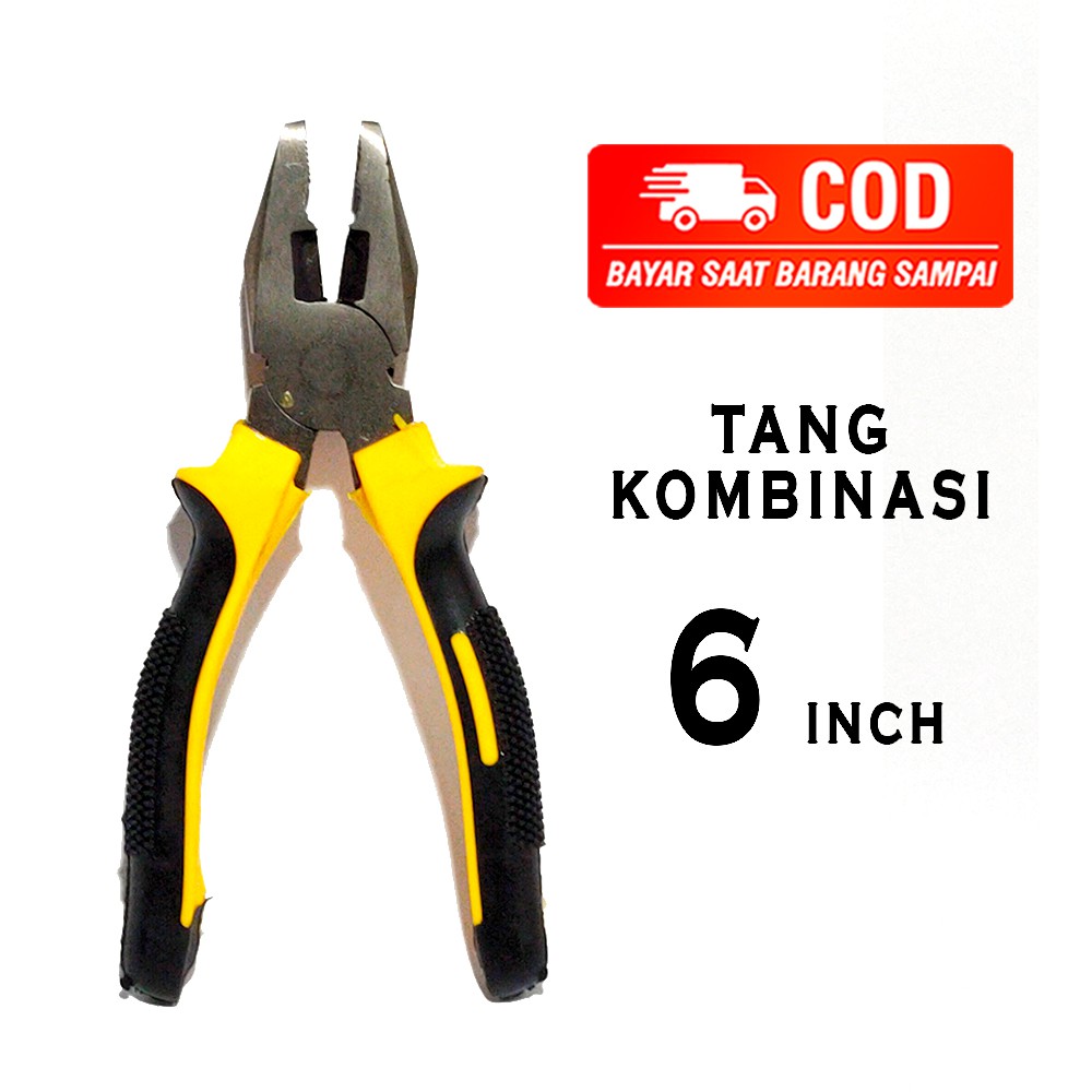 TANG KOMBINASI 6 INCH (6&quot;) BAGUS &amp; TER-MURAH