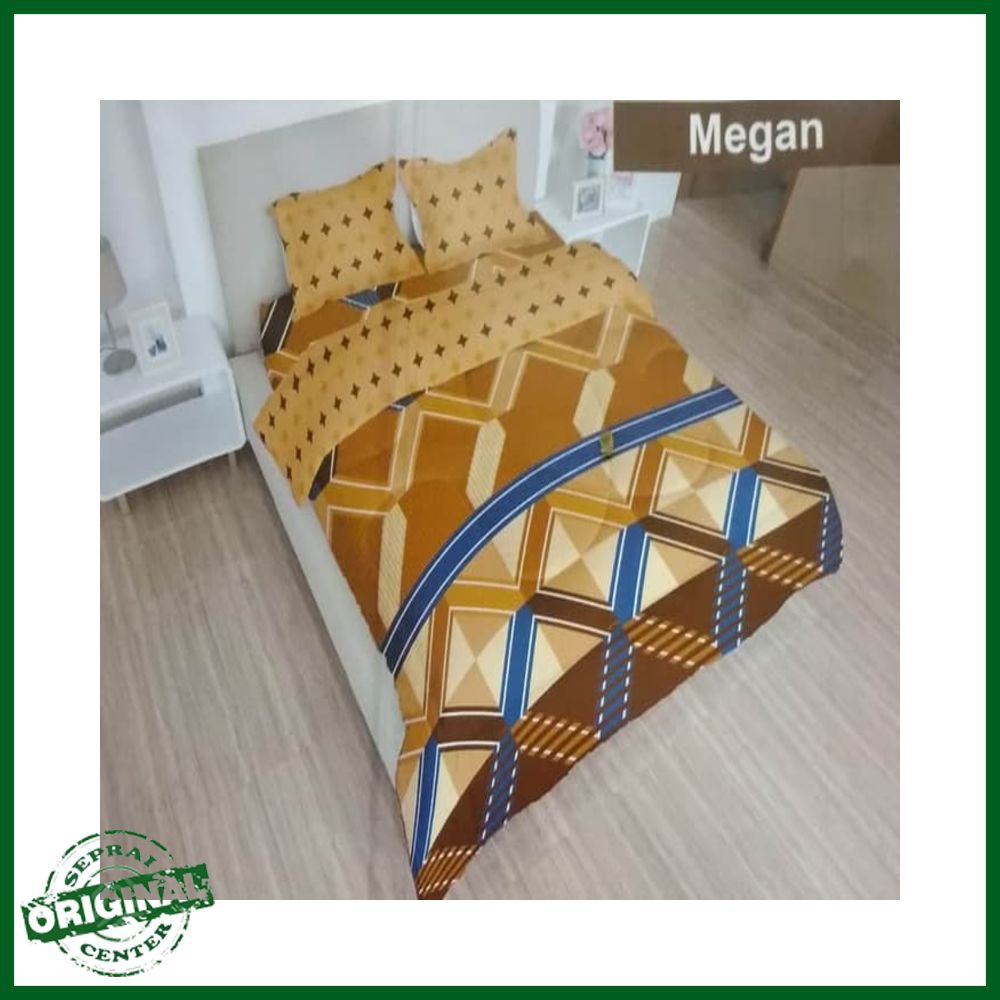 SEPREI LADY ROSE / SPREI LADY ROSE MEGAN QUEEN 160 No.2 SEPRAI BINTANG PERMATA SEGI TIGA