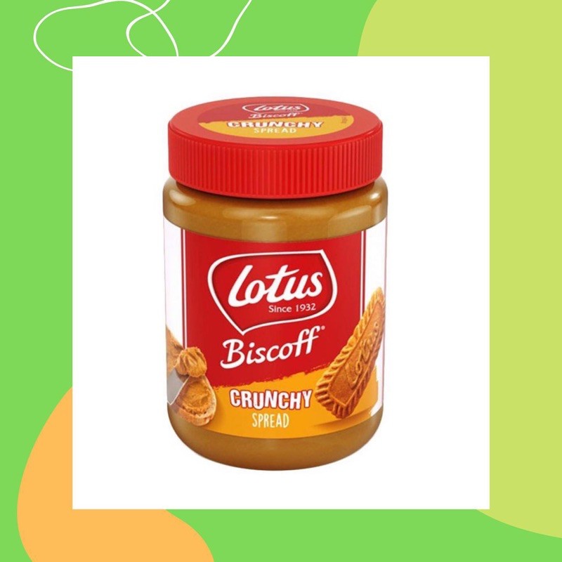 

selai Lotus Biscoff Crunch Spread 400g