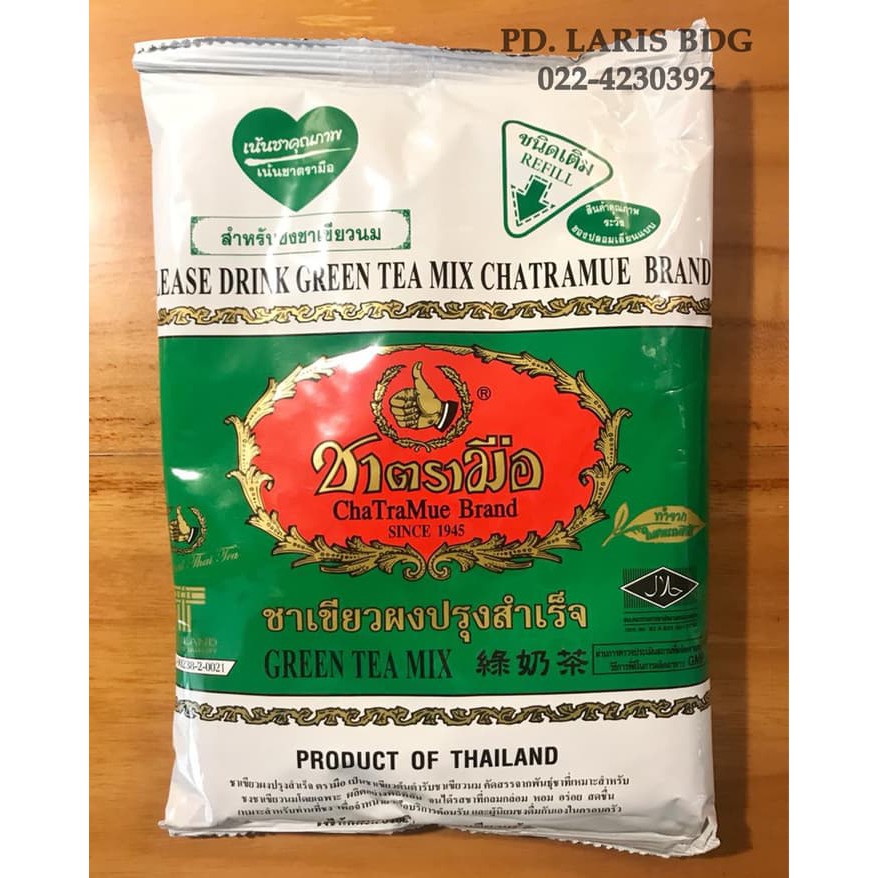 

GREEN TEA BUBUK CHATRAMUE BRAND 200GR - tth799