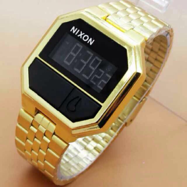 Nixon Rerun Gold / Black / Silver